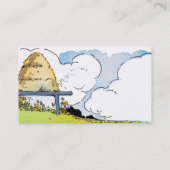 honingbijen en aangepaste Visitekaartje voor bije (Achterkant)