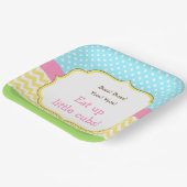 Honingbijen en Beer van de borst Papieren Bordje (Gebogen)