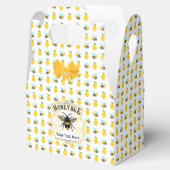 Honingbijen en bijenkorven personaliseren de voorb bedankdoosjes (Geopend)