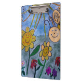 Honingbijen en -bloemen klembord (Links)