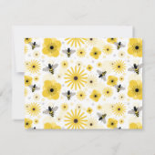 Honingbijen en bloemkool kaart (Achterkant)