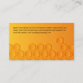 Honingbijen en Daisy Flowers Visitekaartje (Achterkant)