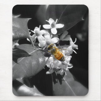 Honingbijen en Holly Muismat