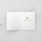 Honingbijen- en honingbonenkaart kaart (Binnen)