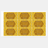 Honingbijen en Honingraat Apiary Boerderij Busines Labels (Vel)