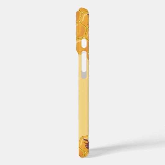 Honingbijen en honingraatontwerp Case-Mate iPhone case (Achterkant / Links)
