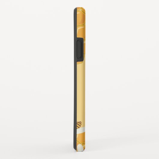 Honingbijen en honingraatontwerp Case-Mate iPhone case (Achterkant/rechts)