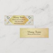Honingbijen en -katten mini visitekaartje (Voorkant / Achterkant)