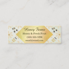 Honingbijen en -katten mini visitekaartje