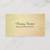 Honingbijen en -katten visitekaartje (Achterkant)