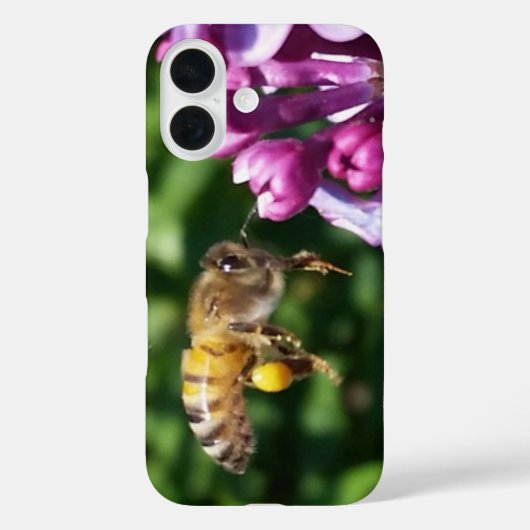 Honingbijen en lila's Case-Mate iPhone case (Achterkant)