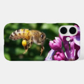 Honingbijen en lila's Case-Mate iPhone case (Achterkant (horizontaal))