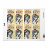 Honingbijen en -Rozen Etiket (Full Sheet)