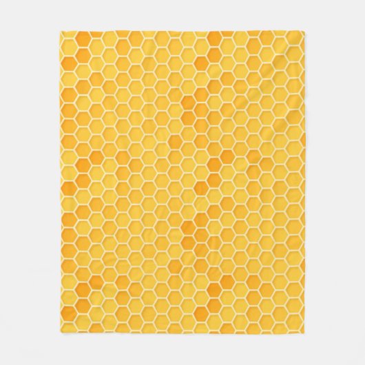 Honingbijen! Fleece Blanket (Voorkant)