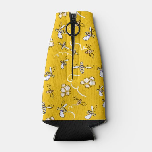 Honingbijen Flesjeskoeler (Achterkant)