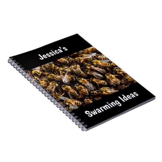 Honingbijen gepersonaliseerd notitieboek (Rechterzijde)