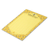 Honingbijen Honeycomb Bumble Bee Honey Do List Aan Notitieblok (Schuin)