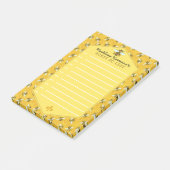 Honingbijen Honeycomb Bumble Bee Honey Do List Aan Post-it® Notes (Schuin)