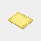 Honingbijen Honeycomb Bumble Bee Honey Do List Aan Post-it® Notes (Schuin)