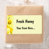 Honingbijen Honeycomb Eigen Label of adreslabel (Insitu)