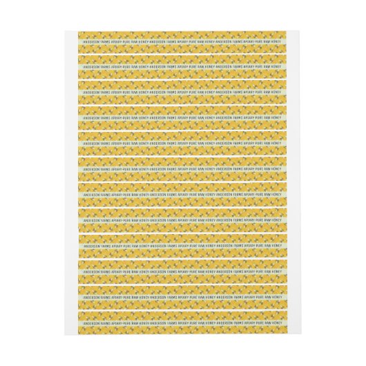 Honingbijen Honing Jar Deksel Beveiliging Seal Aan (Vel)