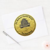 Honingbijen honingbijen Goud Apiary Label | Honing (Envelop)