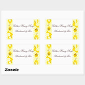 Honingbijen, honingraat, aangepaste Stickers voor  (Vel)