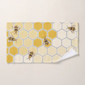 Honingbijen & Honingraat Bad Handdoek (Handdoek)