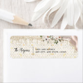 Honingbijen | Honingraat Etiket (Insitu)