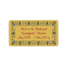 Honingbijen in de achtertuin Golden Honey Jar