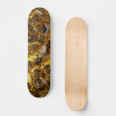 Honingbijen in Hive met koningin in midden Persoonlijk Skateboard (Voorkant)