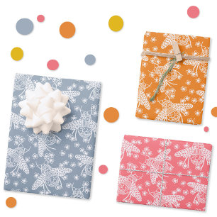 Honingbijen Inpakpapier Vel