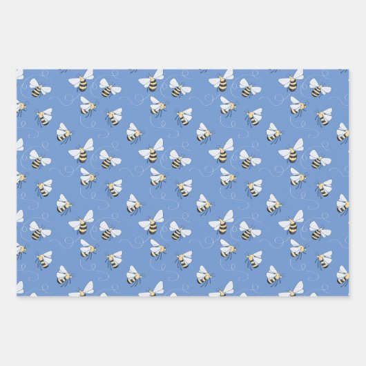Honingbijen Inpakpapier Vel (Voorkant 2)