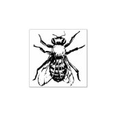 Honingbijen Insect bijenteelt Rubberstempel (Afrduk)