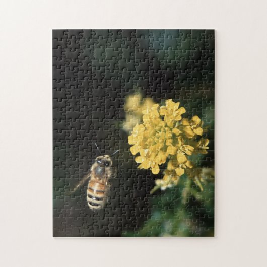 honingbijen legpuzzel (Verticaal)