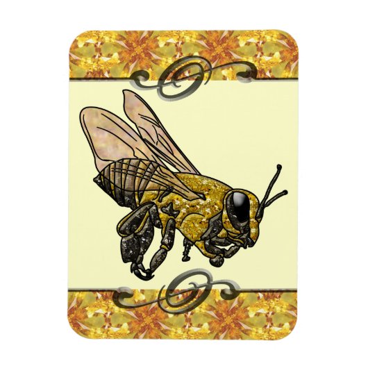 Honingbijen Magneet (Verticaal)