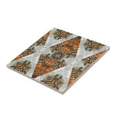 Honingbijen mandala tegeltje (Zijkant)