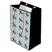 Honingbijen Medium Cadeauzakje (Voorkant Gekanteld)