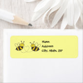 Honingbijen met hart etiket (Insitu)