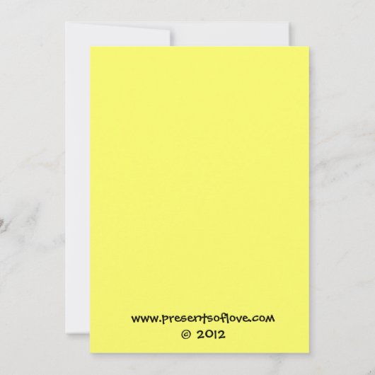 Honingbijen met hart kaart (Achterkant)