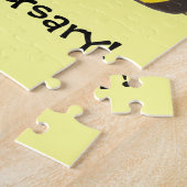 Honingbijen met hart legpuzzel (Zijkant)