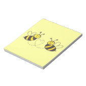 Honingbijen met hart notitieblok (Linkerzijde)