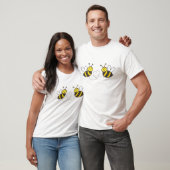 Honingbijen met hart t-shirt (Unisex)