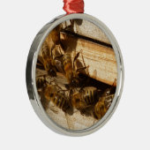 Honingbijen Metalen Ornament (Rechts)