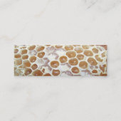 Honingbijen Mini Visitekaartje (Achterkant)