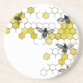 Honingbijen Onderzetters (Voorkant)