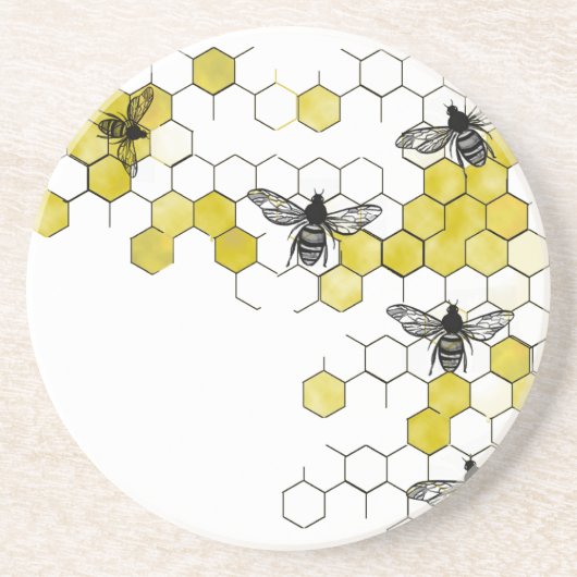 Honingbijen Onderzetters (Voorkant)