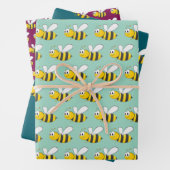 Honingbijen ontwerpen inpakpapier (In situ)