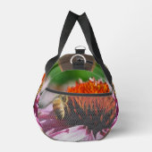 Honingbijen op Coneflower Daisy Personalized Plunjezak (Rechts)