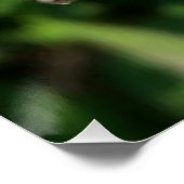 Honingbijen op de Paarse Lilacs Poster (Hoek)